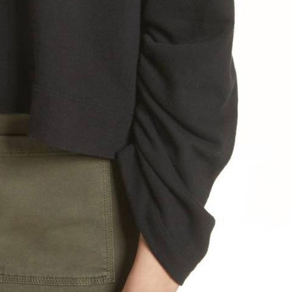 A.L.C. Ember Ruched Sleeve Sweatshirt (21) - Picture 3 of 8